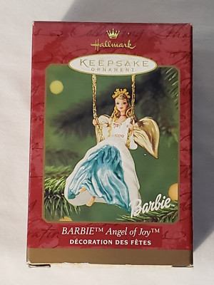 NIB Hallmark 2000 Barbie Angel of Joy Keepsake Ornament QXI6861