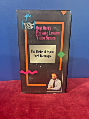 Magic Instructional VHS Tapes various Topics and Magicians Pre Owned