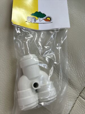 John Guest 12mm 2 Way Divider Y Push Fit Pipe Water Fitting Connector WS1275