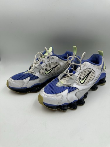 NIKE SHOX TL NOVA WHITE SAPPHIRE BLUE RUNNING SHOES CV3602
