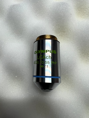 Olympus LCAch 40X/0.55 PhP Microscope Objective Lens (Japan)