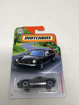 2019 Matchbox Black 72 Lotus Europa Special 