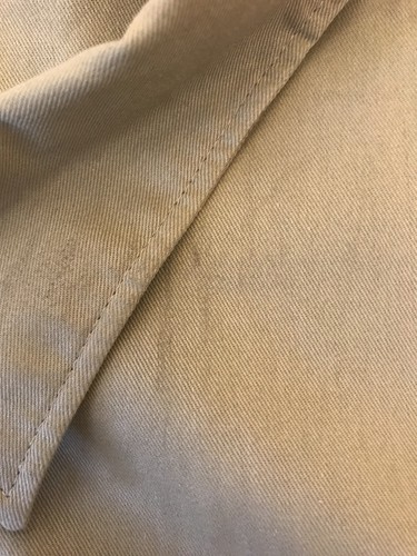 Men’s Dickies Khaki Short Sleeve Button Down Work Shirt Size 3XL