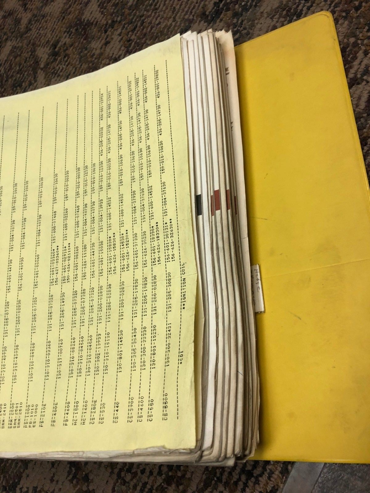 Echo Trimmer Operators Manual Binder - SRM 300A SRM 200B and others