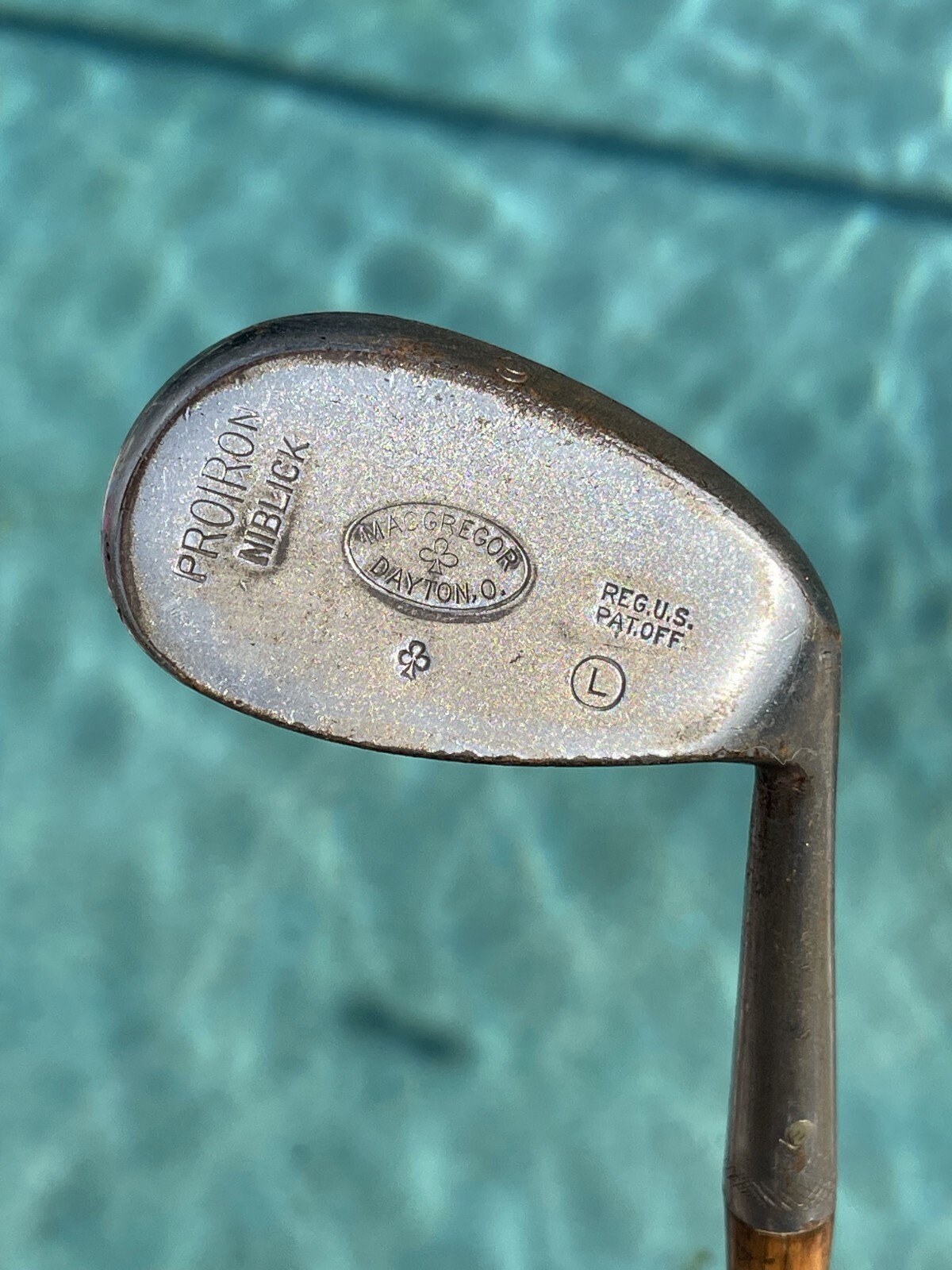 Vintage Right Hand Wooden Shaft Niblick Iron Golf Club | eBay Vintage Right Hand Wooden Shaft Niblick Iron Golf Club | eBay