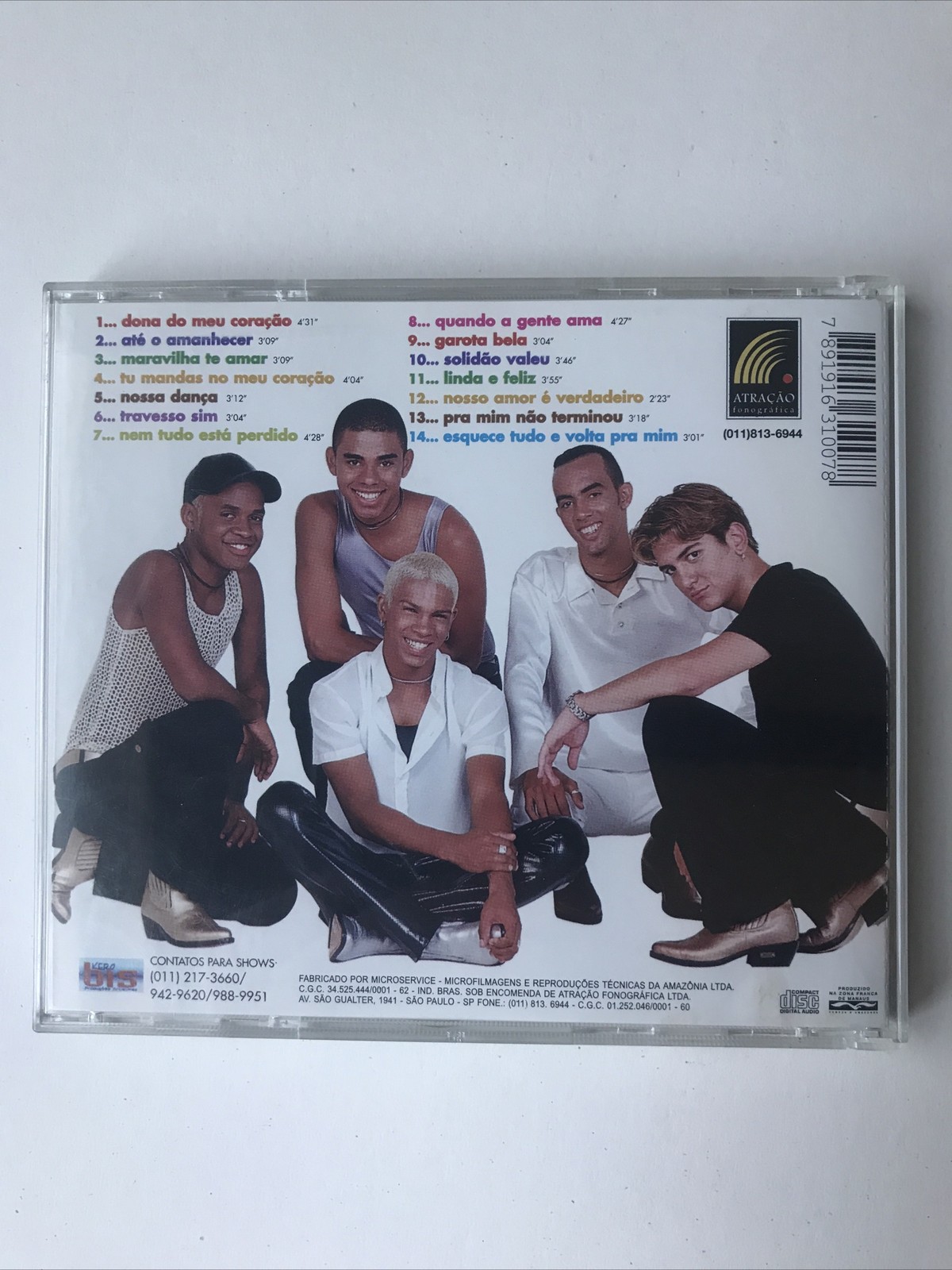 Os Travessos, Nossa Dana, Debut Album, (CD, 1997), Samba, Brazil, Out Of Print