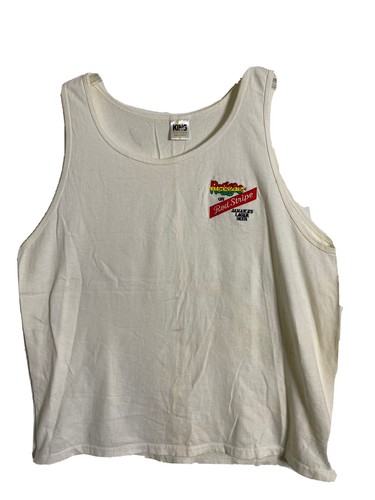 RedStripe タンクトップ 80s 90s 00s Y2K ビール レゲエ RedStripe タンクトップ 80s 90s 00s Y2K ビール レゲエ メンズ