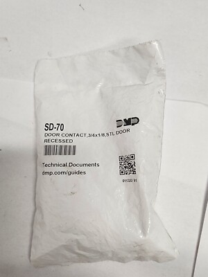 SD-70 DMP Door Contact 3/4X1/8 STL Door Recessed