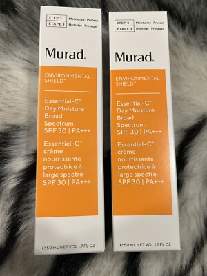 Murad Environmental Shield Essential C Day Moisture SPF 1.7oz 2pk Ex 04/25