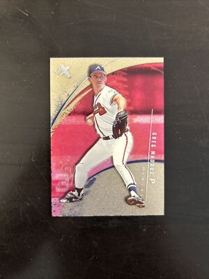 Greg Maddux 2002 Fleer EX Card #75 MLB HOF Atlanta Braves