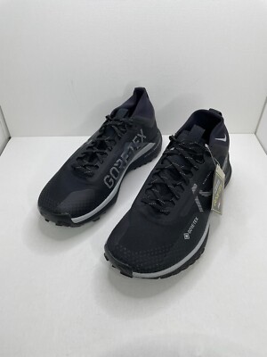 Nike React Pegasus Trail 4 GTX Black Wolf Grey Men's Size 7.5 New DJ7926-001