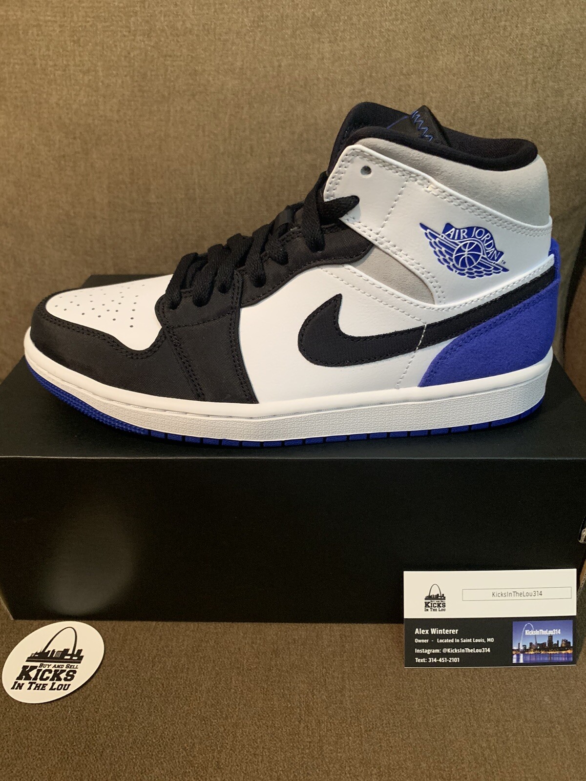Nike Air Jordan 1 Mid SE Union Royal 