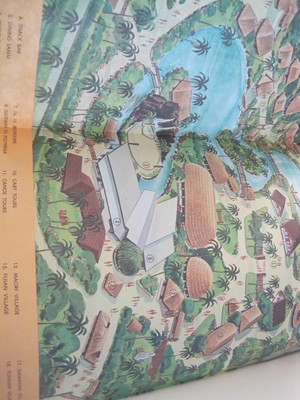 1971 POLYNESIAN CULTURAL CENTER PROGRAM VINTAGE HAWAII