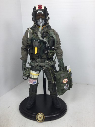 Hot Toys 1/6 トップガン　F-14パイロット　カスタム品 Hot Toys Action Figure 1/6 Top Gun 12
