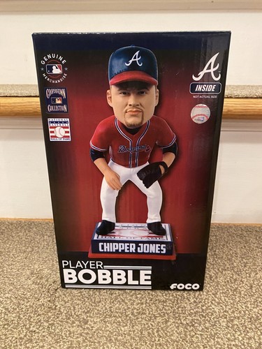 Chipper Jones “CRAZY TRAIN” BOBBLE HEAD Chipper Jones Danville Braves 'Crazy Train' Bobblehead