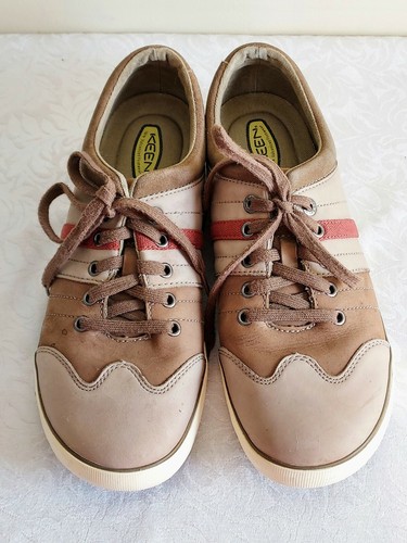 Keen Jackson Brown  Leather Lace up Sneaker Men's US 11.5M EU45