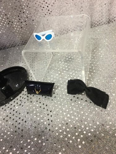 EASTER PARADE VINTAGE REPRODUCTION 1994 BARBIE DOLL OUTFIT  971 DRESS COAT PURSE