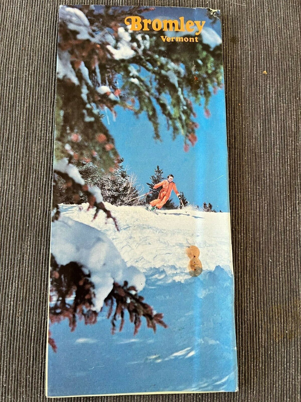 1977 Bromley Vermont VT Ski Skiing brochure
