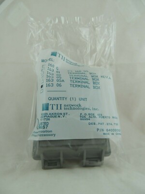 TII Network Technologies 163-06 Telephone Splice Terminal Box Terminal Block Box
