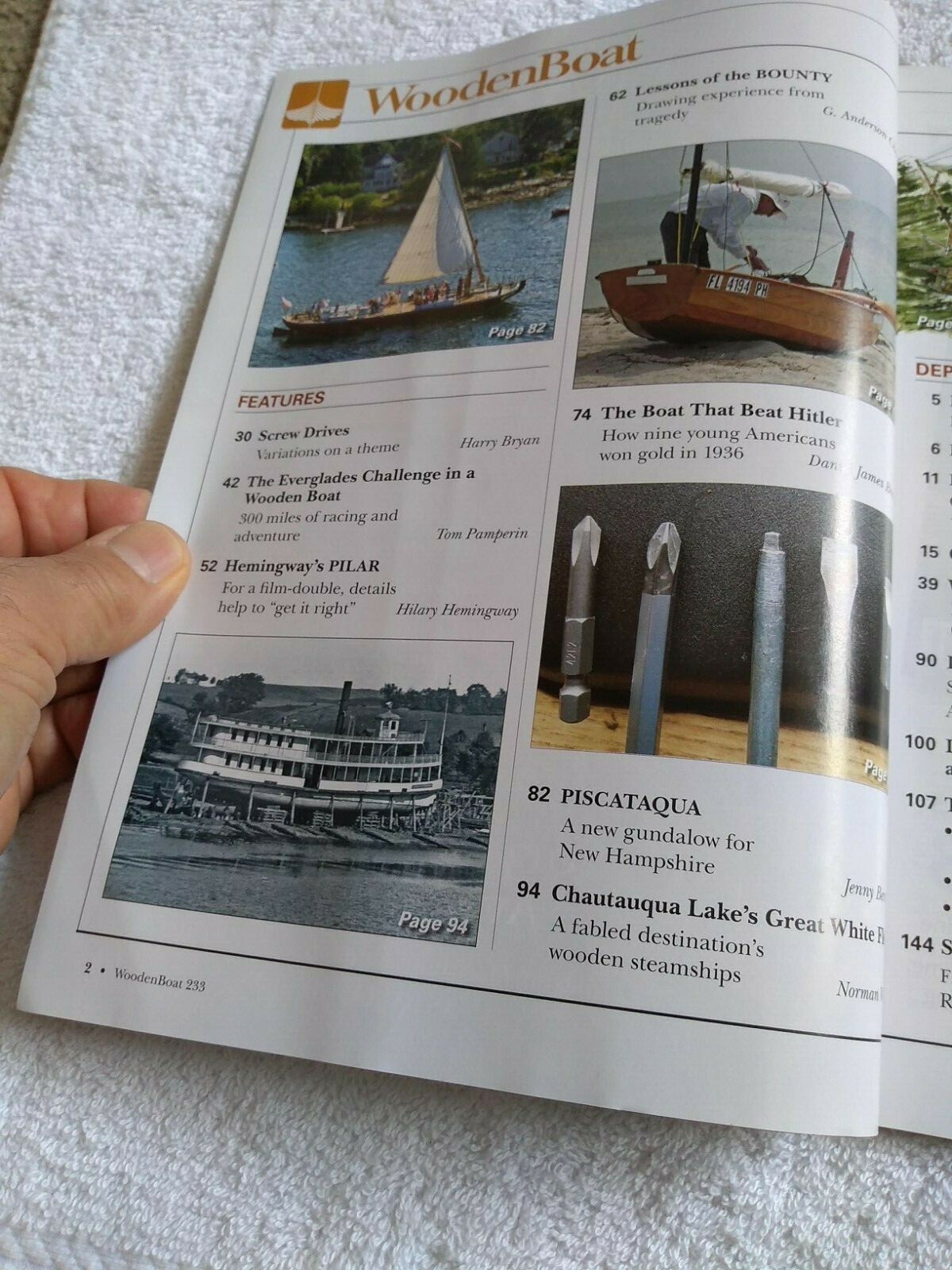 wooden boat magazine number 233 olympic rowing cruising in