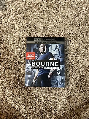 The Complete bourne Collection 4K + Digital (New )Sealed, Very Good Condition ￼