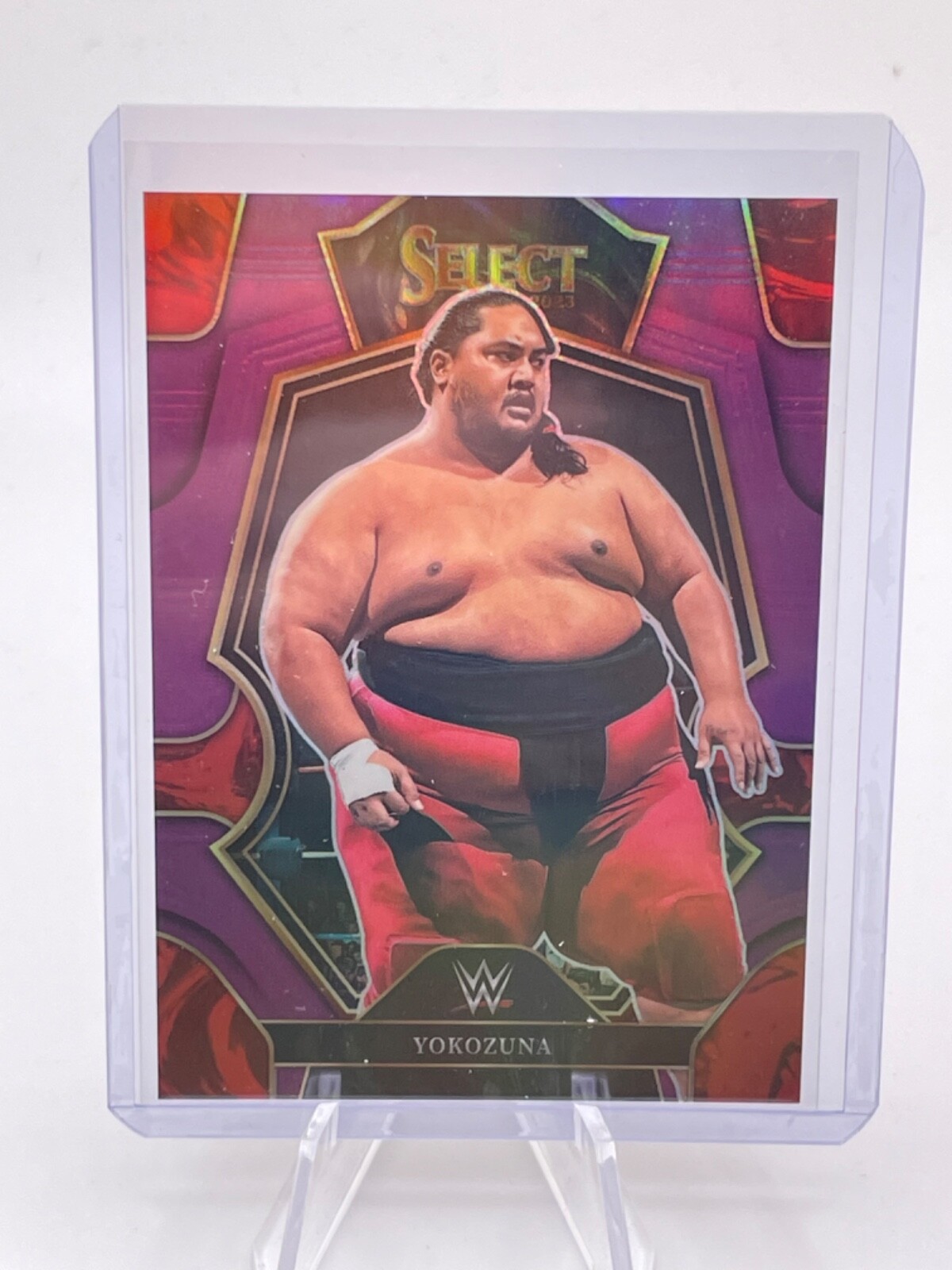 2023 WWE Select - Panini - Purple -/99 - #162 Yokozuna No 76