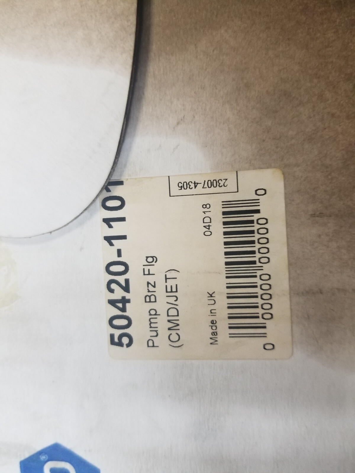 JABSCO 891793T PUMP - Picture 3 of 4
