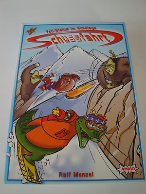 Schussfahrt - Yeti Slalom im Himalaya