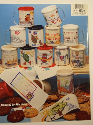 Cross Stitch Kids' Mugs by American School of Needlwork & Bette Ashley