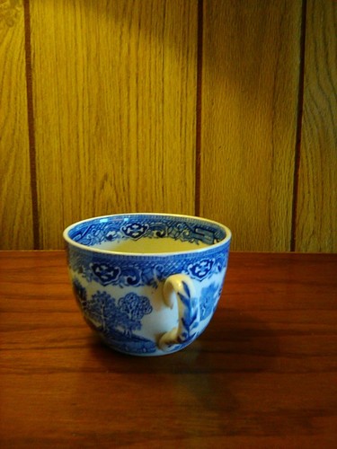 Vintage Blue Willow Cup W. Ridgway & Co.