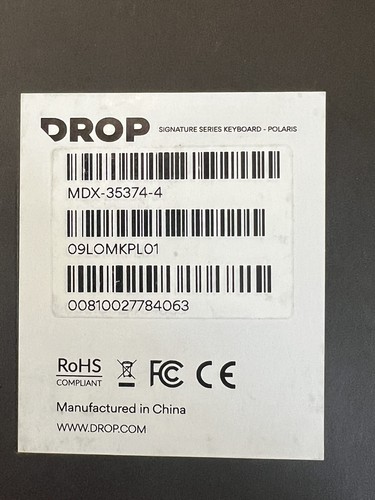 DROP CTRL HIGH PROFILE SIGNATURE SERIES KEYBOARD- POLARIS - MITO MT3 PULSE