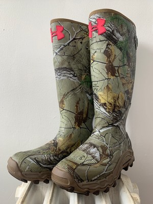 under armour camo rubber boots