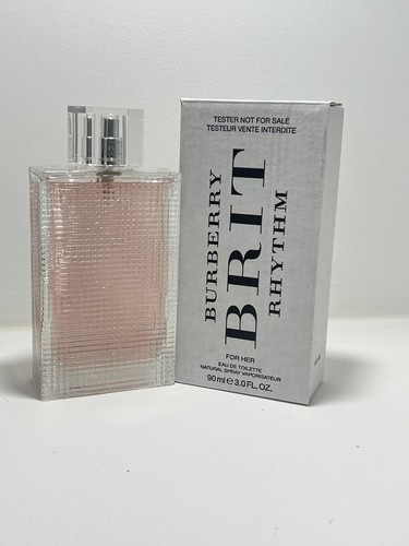 Burberry Brit Rhythm 3.4oz EDT Spray For Women New In White