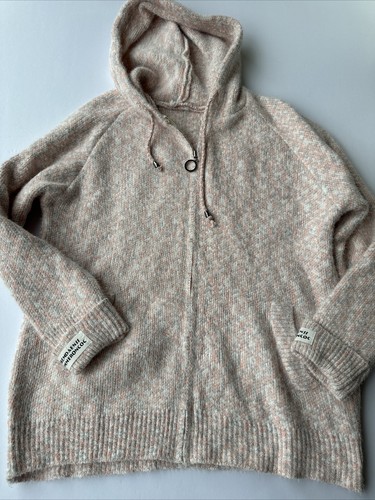トップス soor ploom Capucine Pullover 2y Themdaenss Zip-Up Women's Hooded Cozy Casual Pink Sweater