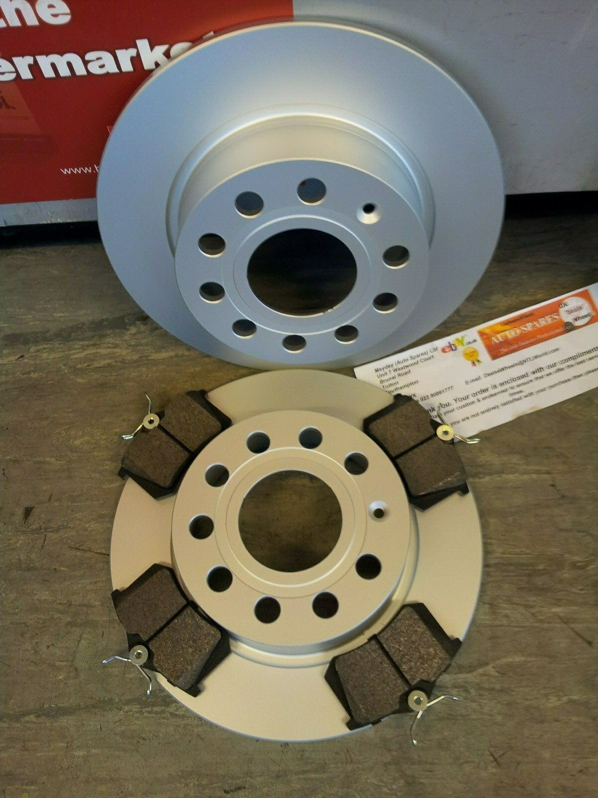 MK5/6 VW GOLF REAR BRAKE DISCS & PADS 1.4 1.6 1.9 (20042013) eBay