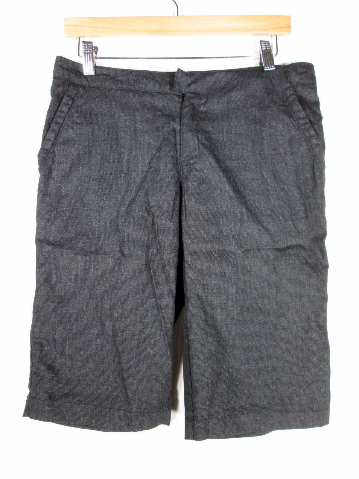 Mezcla De Lana Pantalones Cortos sólido para De mujer