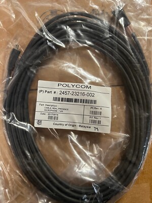 Polycom RealPresence Group Microphone Array Cable 7.6M 2457-23216-002 New