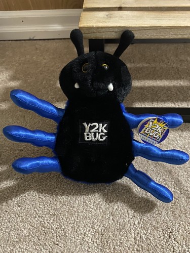 Y2K Bug Plush 1997 WT Vintage 90s Millennium 2000 Image Masters 8