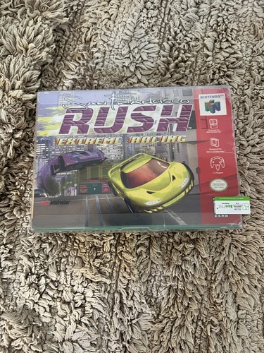 san francisco RUSH extreme racing game n64 pal nintendo 64