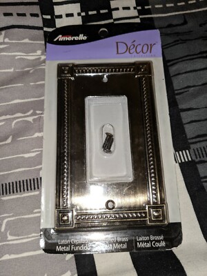 Amerelle - Brushed Brass- Bead Design- Rocker Cover