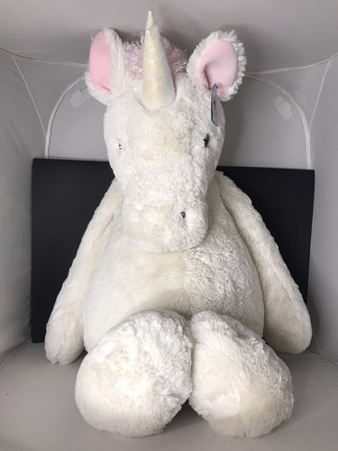 Jellycat London Large 24” Stuffed Really Big Bashful White