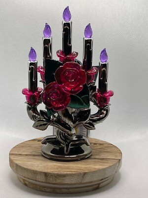 NEW BATH & BODY WORKS CANDELABRA NIGHTLIGHT PROJECTOR WALLFLOWER FRAGRANCE PLUG!
