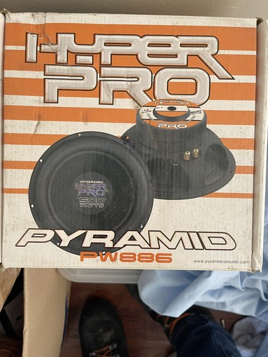 Hyper Pro Pyramid PW886 8&rdquo; Subwoofers (2 Of Them)