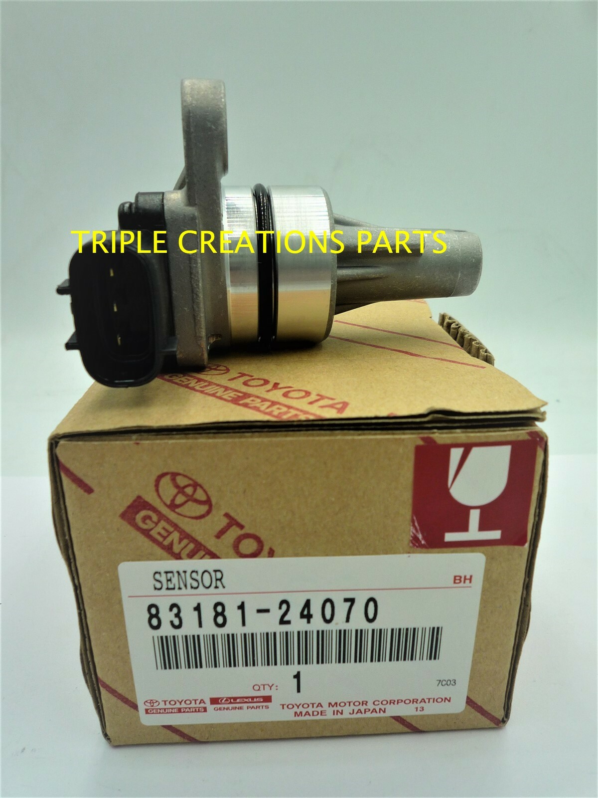 8318124070 GENUINE Toyota SENSOR, SPEEDOMETER 83181-24070