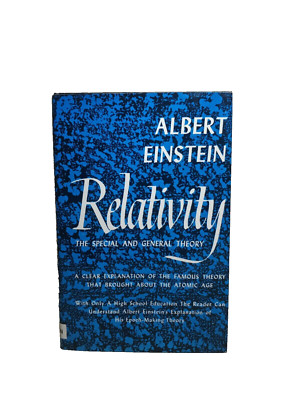 Relativity The Special And General Theory By Albert Einstein 1961 HCDJ