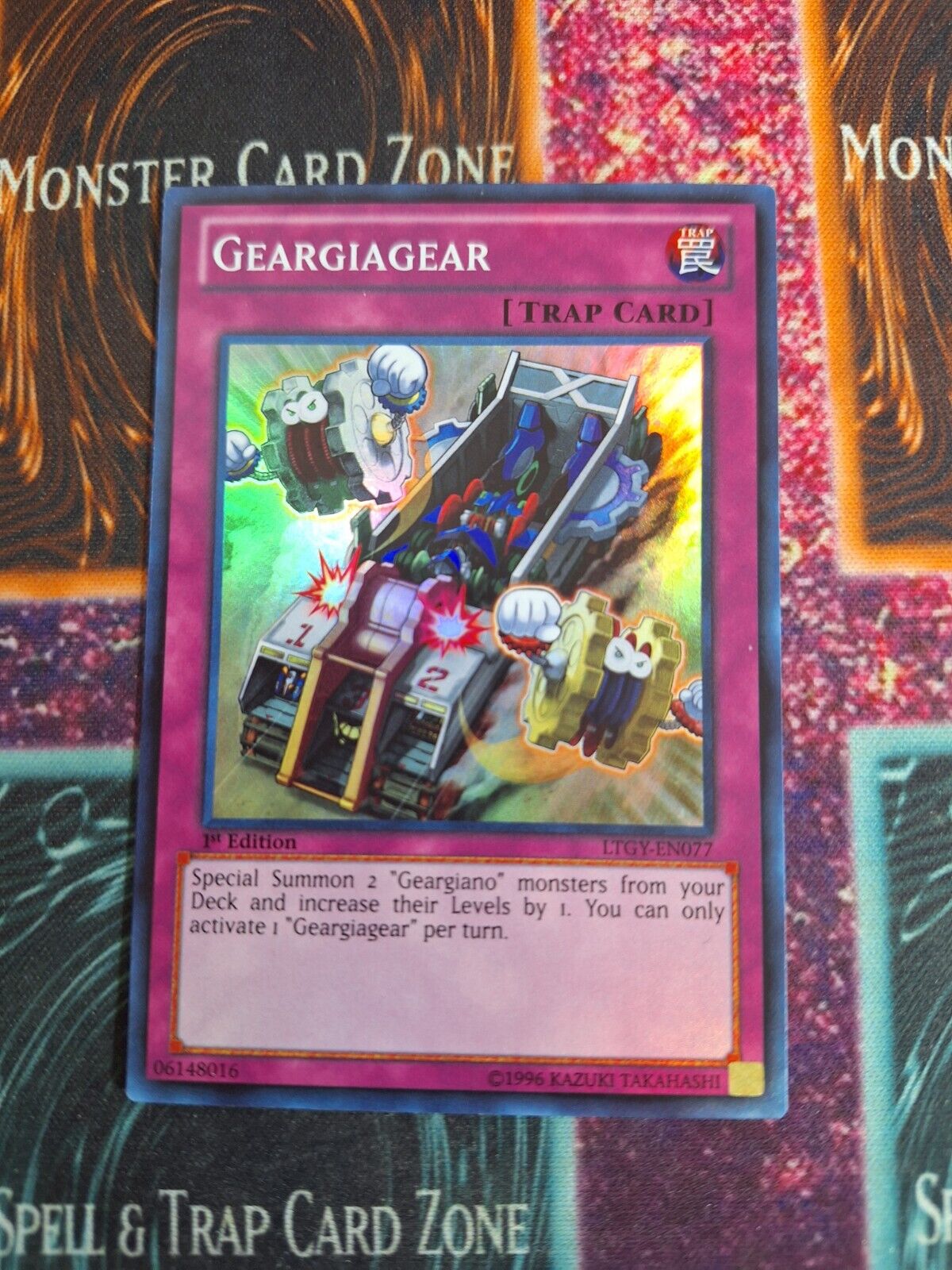 Yu-Gi-Oh! TCG Geargiagear LTGY-EN077 Super Rare 1st Edition