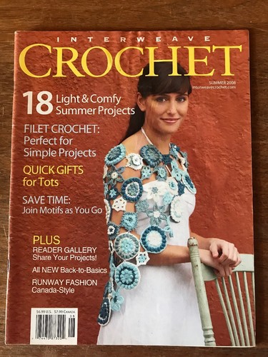 Lot Of 9 Misc Crochet Clothing Gloves Scarves Hats Pattern Magazines 1974-2014