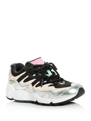 

NEW BALANCE Женские розовые многоцветные классические кроссовки 850 на танкетке, Розовый, WL850LBE