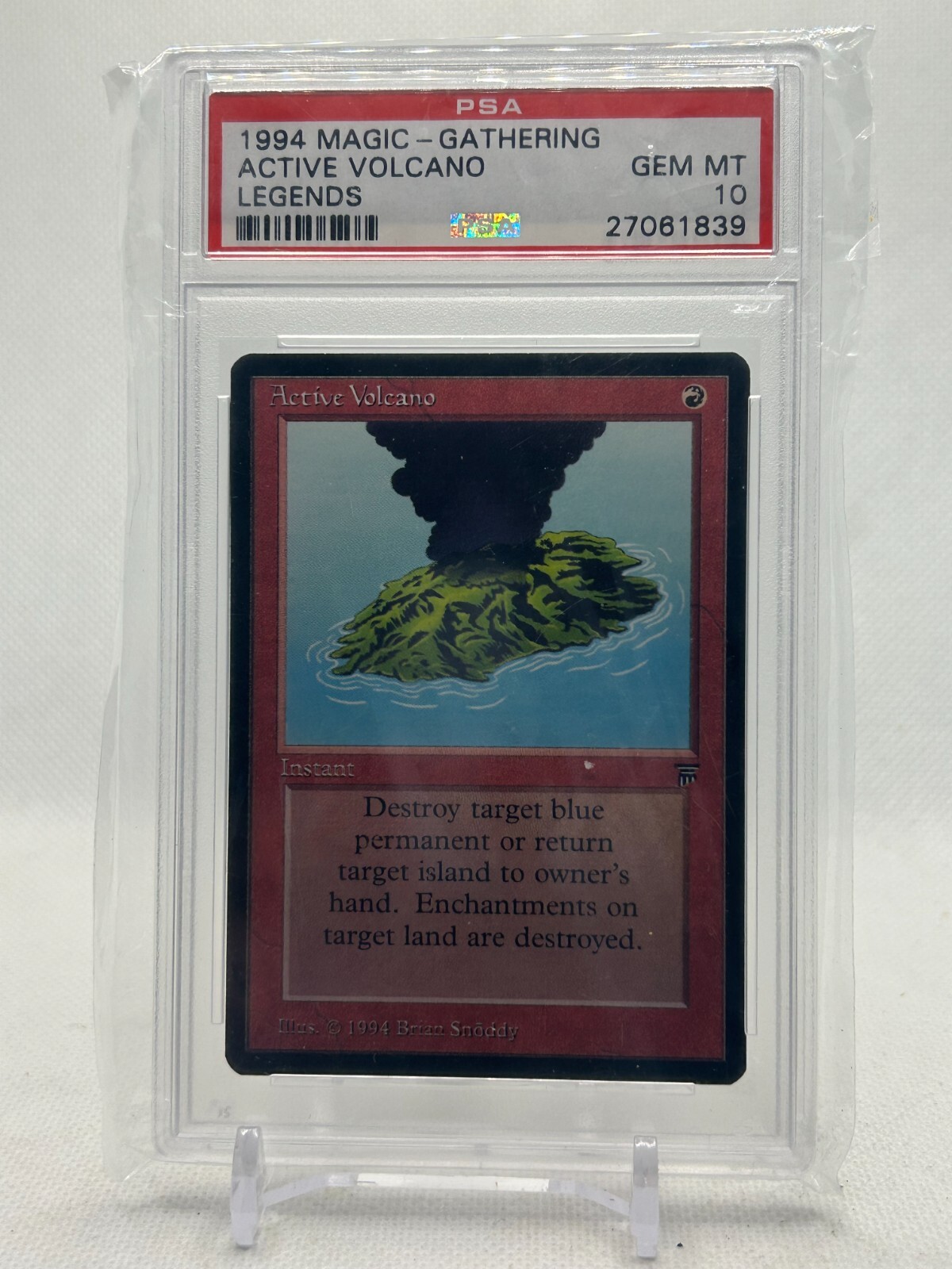 1994 MTG Magic the Gathering English Legends Active Volcano