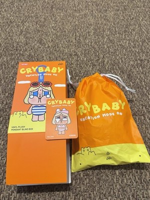 Popmart crybaby vacation mode on vinyl plush pendant Full Sail